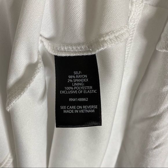 TORRID White stretch woven button midi dress. Size 2. - Picture 9 of 14